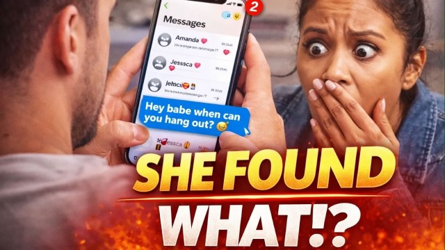 Lady Found a Dpic, In HIS Phone, That She'd NEVER Seen. Trouble?