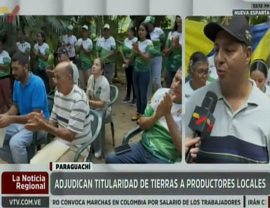 Campesinos neoespartanos recibieron titularidad de tierras