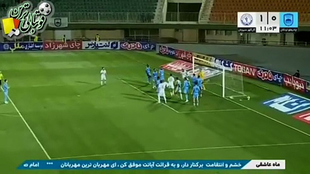 خلاصه بازی چادرملو و گل‌گهر