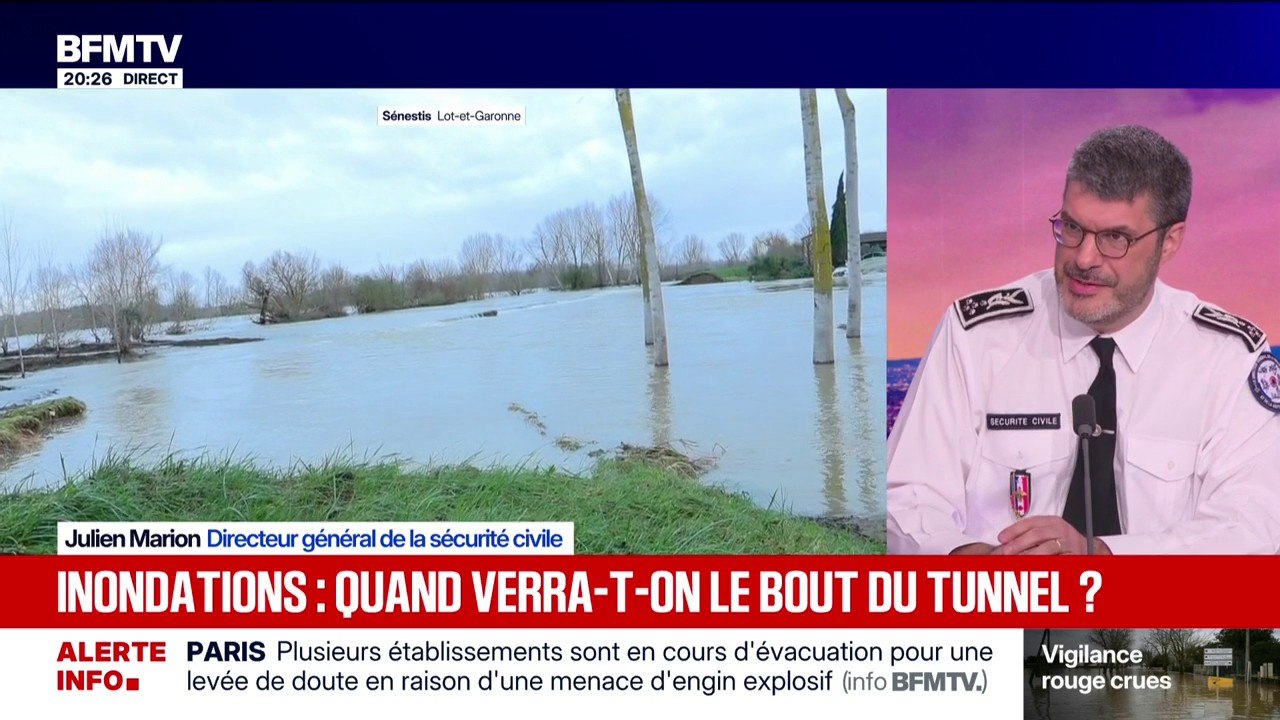 "La mobilisation est totale, dans tous les départements concernés par ces crues", assure Julien Marion, directeur général de la Sécurité civile