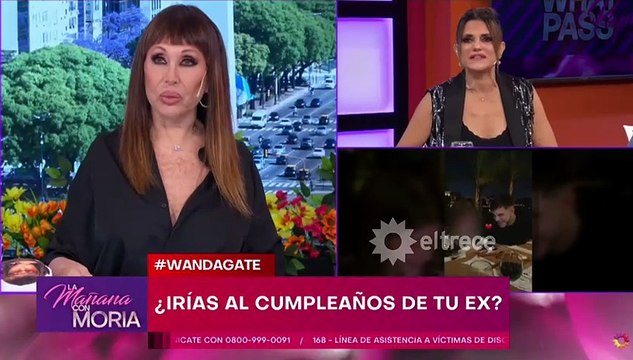 La picante opinión de Moria Casán al ver el retoque estético de Maxi López: Lo veo raro