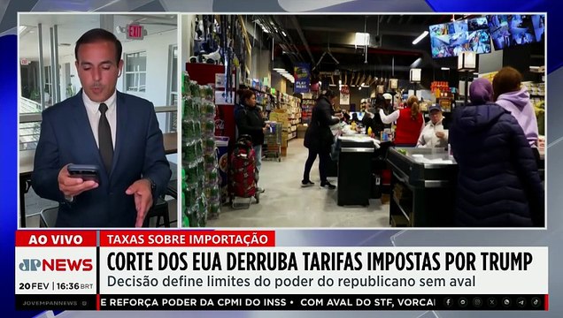 GUERRA DE PODERES? Corte dos EUA derruba tarifas impostas por Donald Trump