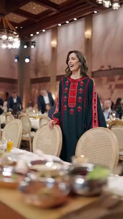 الملكة رانيا توثيق إفطار العائلة في رمضان 
