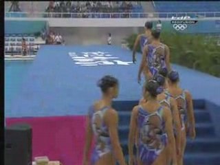 Spain Team Tec. Routine 2008 Good Luck Beijing (second part)