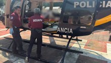 Cóndores de la SSC trasladan en ambulancia aérea a joven empalado en Tláhuac hacia hospital en Miguel Hidalgo