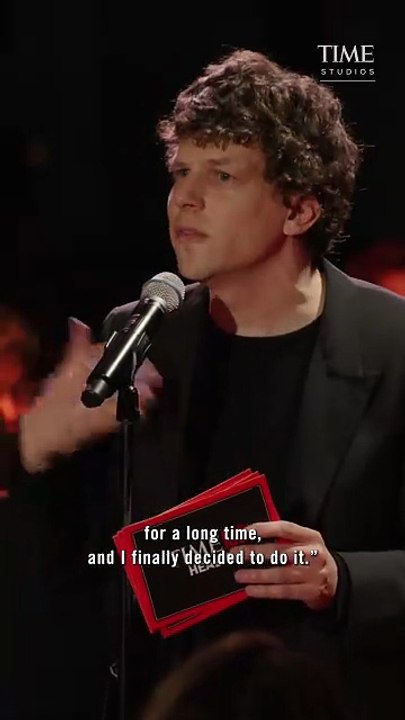 Jesse Eisenberg wants to shrink the kidney transplant waiting list