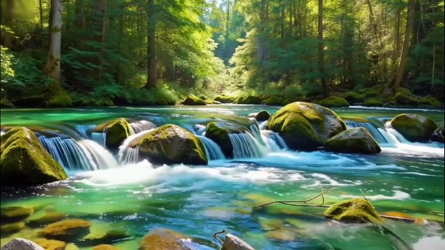 Very Relaxing River Flow Sounds ASMR for sleep And Mindfulness