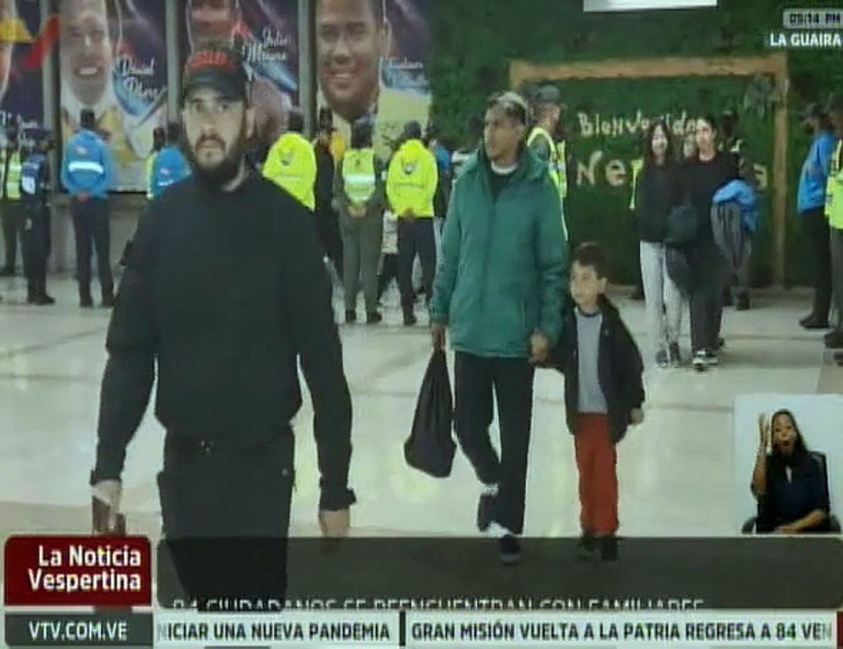 Llegan 84 venezolanos provenientes de EE. UU. a través de la Gran Misión Vuelta a la Patria