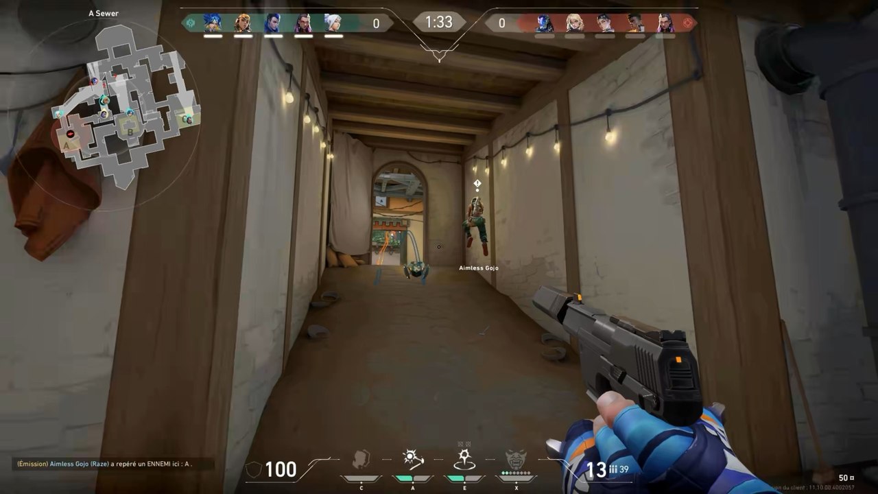 Je joue depuis pas tres longtemp