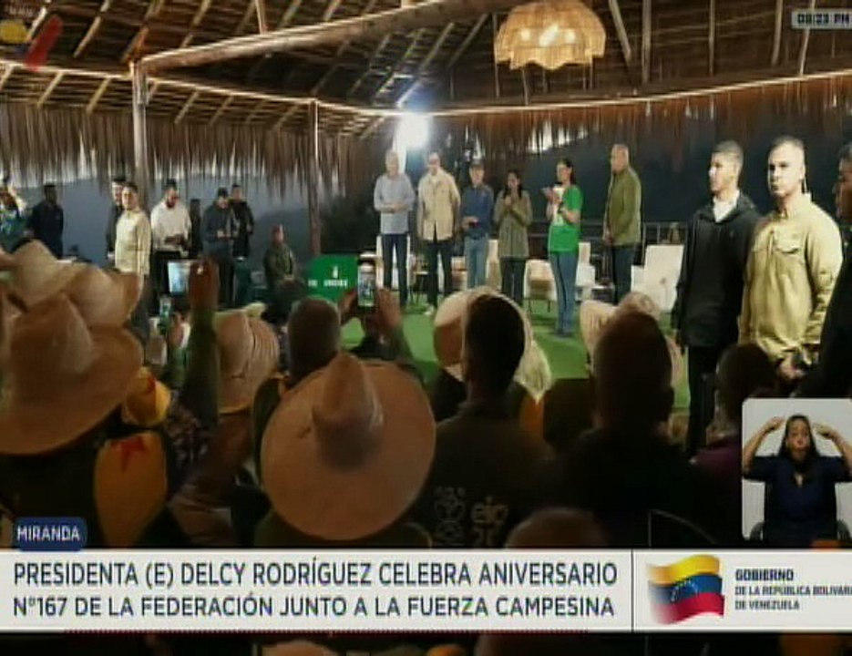 Presidenta (E): Debemos promover la unión productiva entre los campesinos y el sector privado