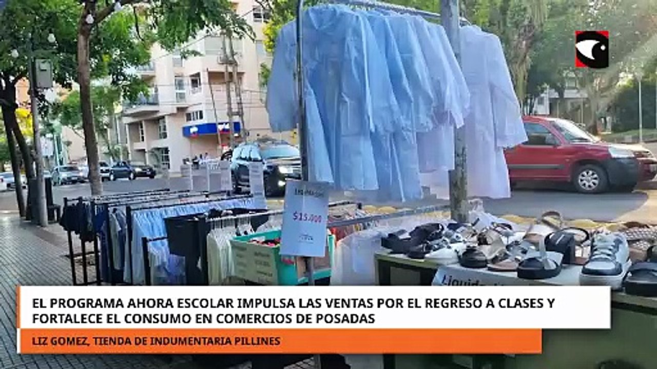 El programa Ahora Escolar impulsa las ventas por el regreso a clases en Posadas