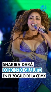 Shakira dará concierto gratis en la CDMX: Clara Brugada confirma show en el Zócalo