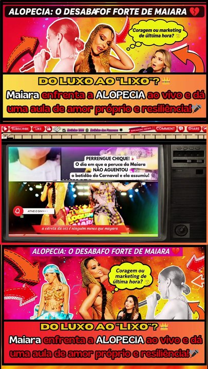 🎭 #Maiara perde lace no palco e exibe cabelo natural após 11 anos: polêmica quente no #Carnaval de Goiás!Notícias 100 notícias dos Famosos