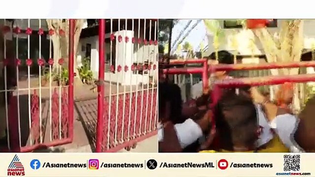 ആരോഗ്യമന്ത്രിയുടെ വീട്ടിലെ യൂത്ത് കോൺഗ്രസ് പ്രതിഷേധത്തിൽ പൊലീസിനുണ്ടായത് ഗുരുതര സുരക്ഷാ വീഴ്ച്ച