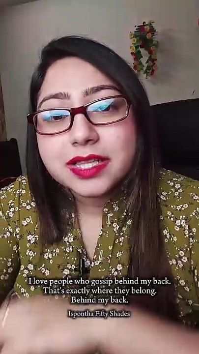 যারা পিছনে বসে সমালোচনা করে তাদের করতে দিন - Ispontha Urmi