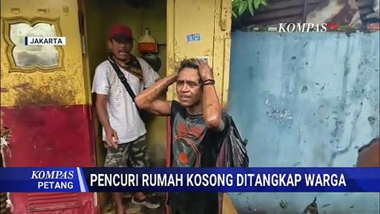 Viral! Sosok Pencuri di Kebon Jeruk Diamuk Warga Usai Sembunyi di Gorong-Gorong