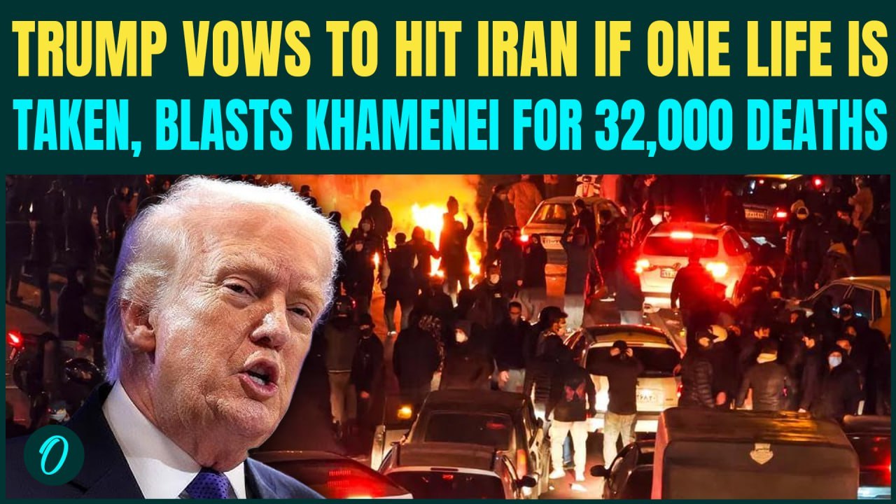U.S Iran War: Trump SAYS ‘Will HIT Iran’ if Single Person EXECUTED; Claims 32,000 KILLED by Khamenei