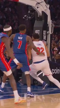 Jalen Brunson was all Knicks fans watching KAT last night.