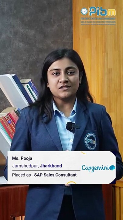 PIBM to Capgemini | SAP Finance Consultant | PGDM Placements | Batch 2024–26