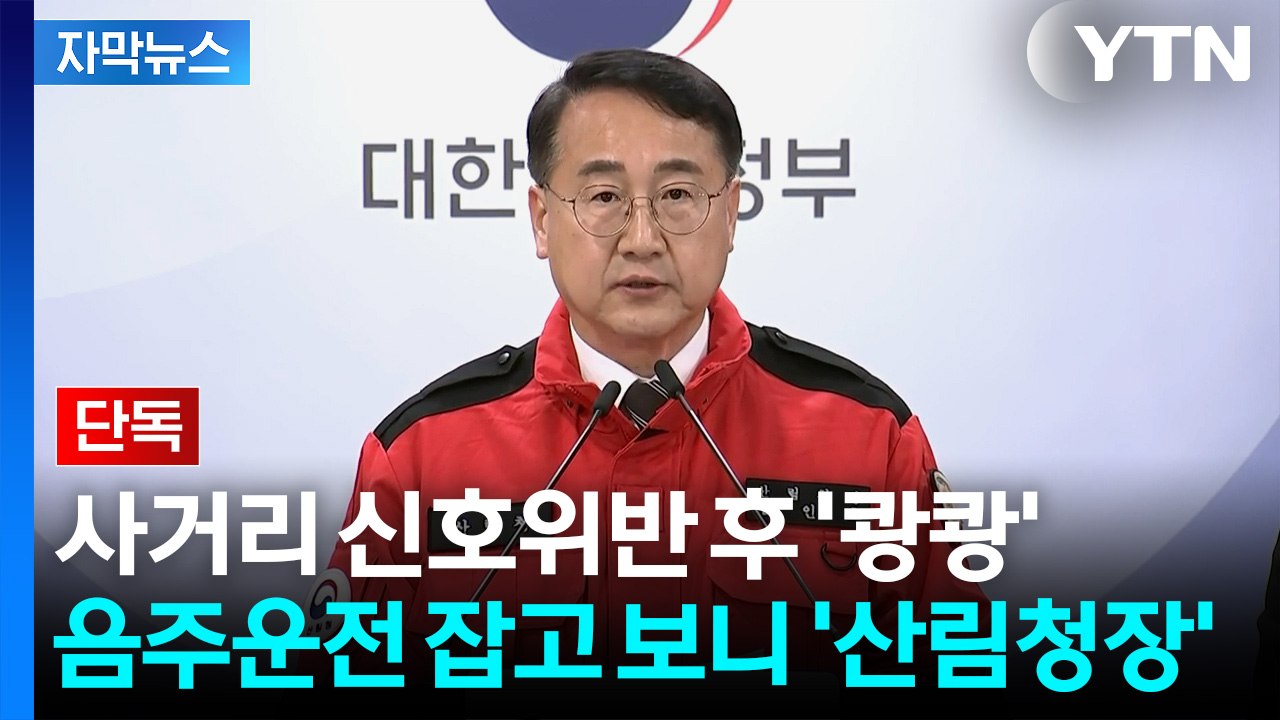 [자막뉴스] 김인호 산림청장 직권면직...알고 보니 "음주운전 사고" / YTN