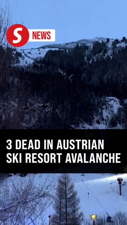 Three killed after avalanche strikes Austrian ski resort