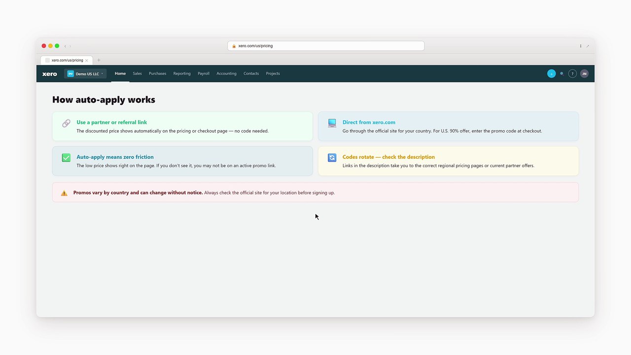 Xero Discount Code: How to Claim (Promo Code + Auto-Apply)