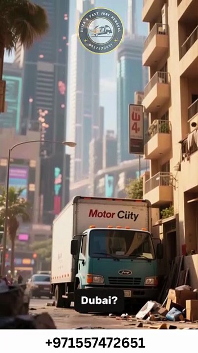 Move out junk removal  Motor City Dubai