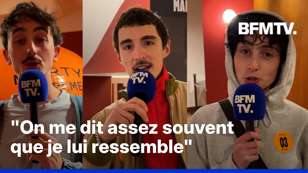 À l'occasion de la sortie du film "Marty Supreme", le cinéma l'Arlequin à Paris a organisé un concours de sosies de Timothée Chalamet