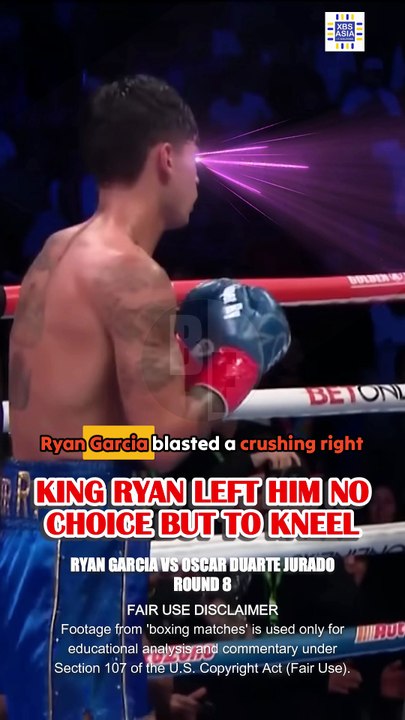 Ryan Garcia TURNED Oscar Duarte's LEGS into JELLY