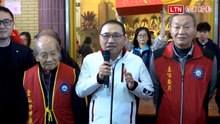 初五開工迎財神 侯友宜與副市長兵分3路參香祝賀「馬祥厚運」