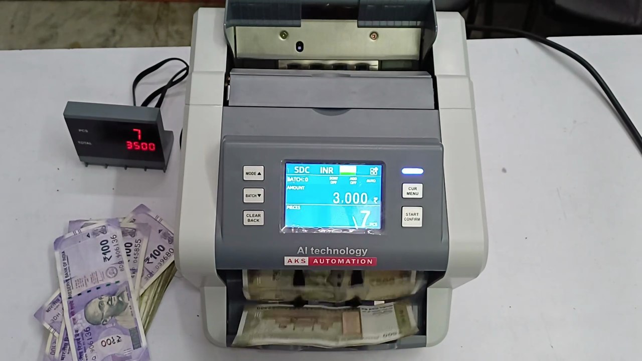 Best AI-TECHNOLOGY Note Counting Machine Dealers in Faridabad | बैंक जैसी Accuracy अब आपकी दुकान पर! AI CIS Note Counting Machine 🔥