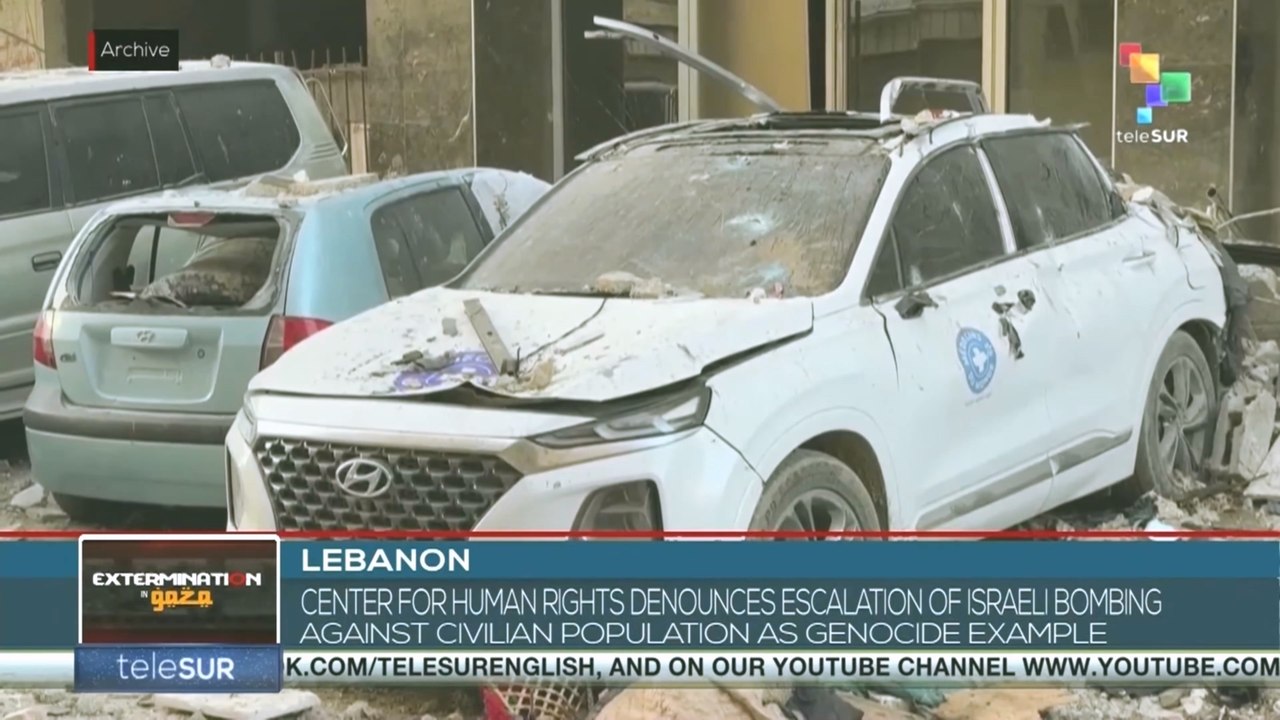 Palestine: Center for Human Rights denounces escalation of Israeli bombings as genocide example