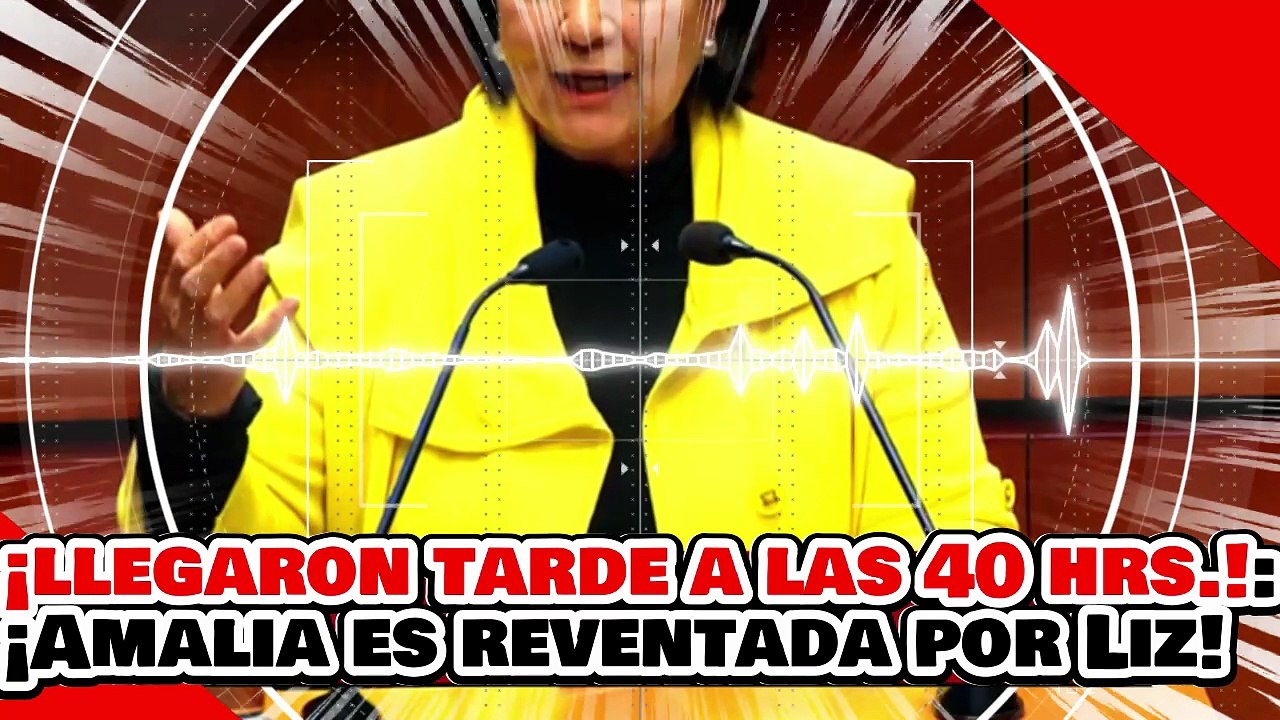 🔥🚨¡LLEGARON TARDE A PEDIR LAS 40 HRS.! ¡LA CHAPULINA AMALIA GARCÍA es REVENTADA por LIZ SÁNCHEZ!
