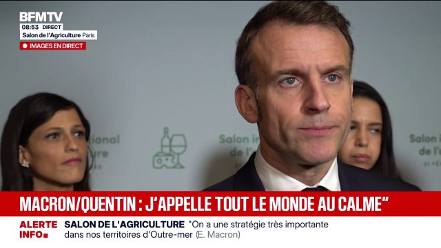 Mort de Quentin Deranque: J'appelle tout le monde au calme , déclare Emmanuel Macron