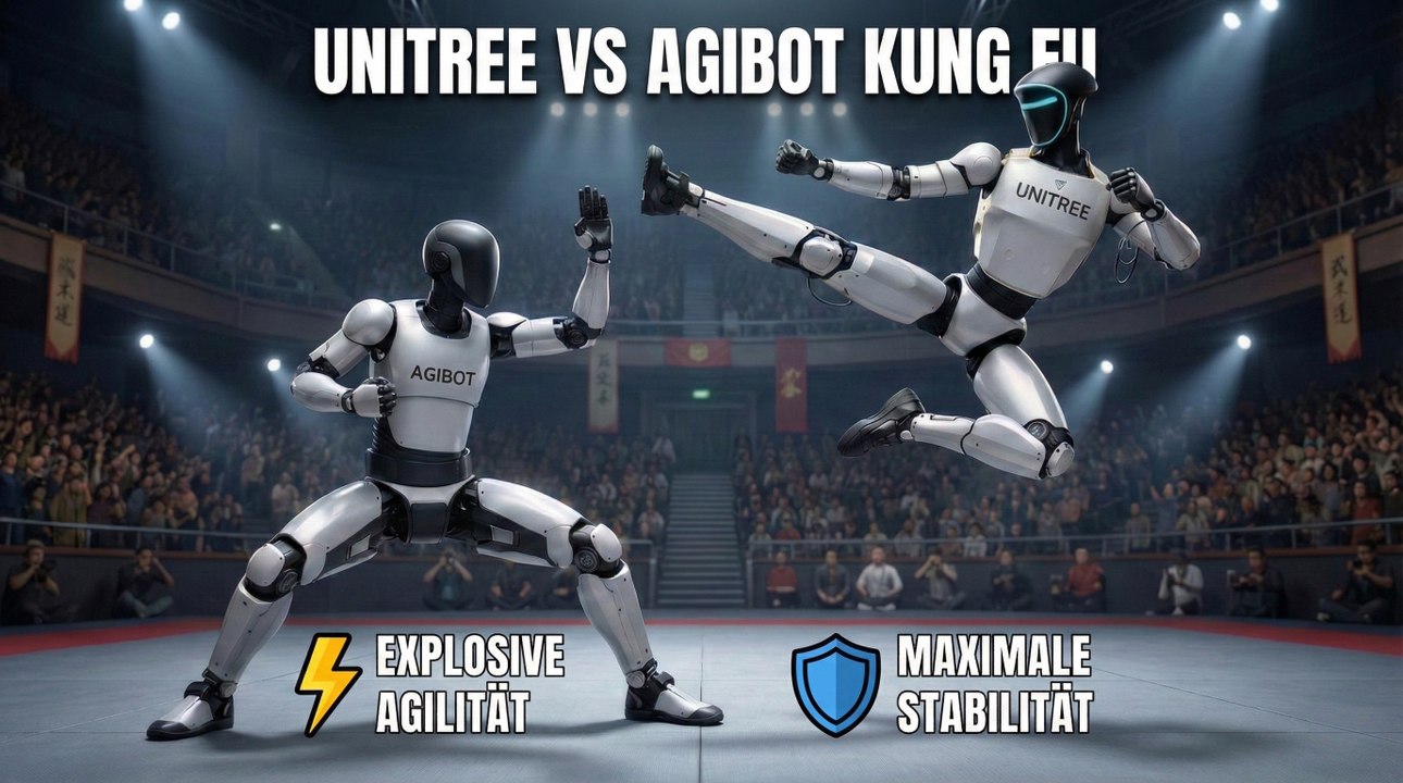 AGIBOT Humanoid Robot fordert Unitree Humanoid Robot