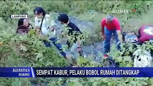 Dramatis! Aksi Kejar-Kejaran-Istri Histeris Warnai Penangkapan Buron Spesialis Bobol Rumah Warga