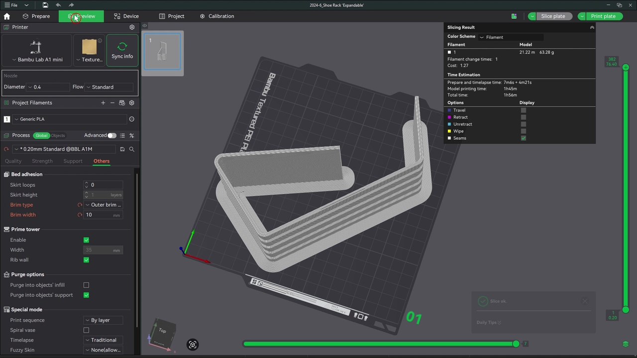 🧩 Bambu Lab Studio Tutorial - Bambu Studio Brim - Bambu Lab Brim - Bambu Studio Guide