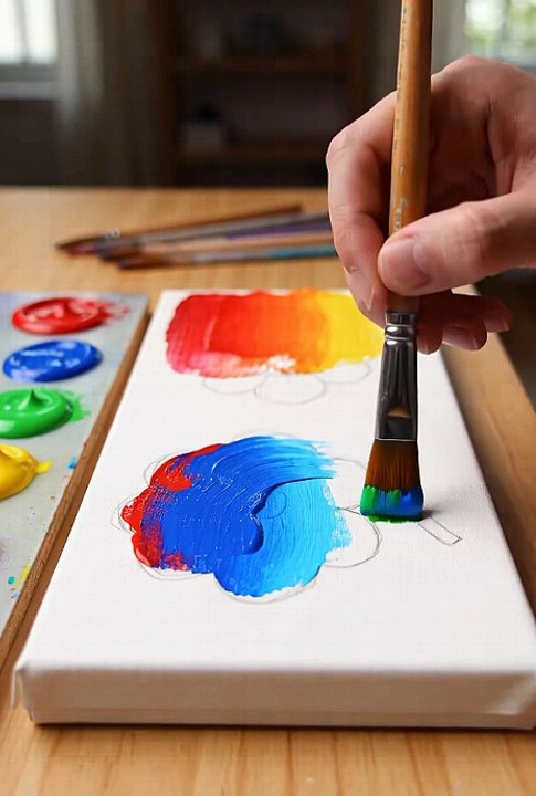 A beautiful paint work