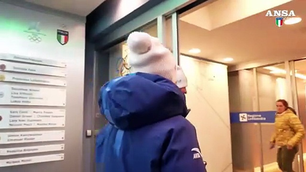 La calorosa accoglienza di amici e fan per Giulia Murada