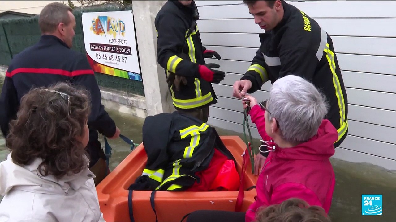 Inondations : L'ouest de la France sous les eaux