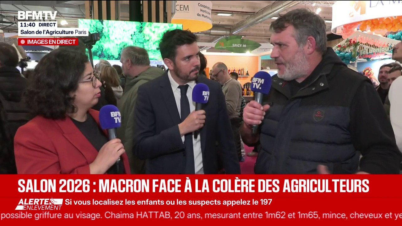 Salon de l'Agriculture: "Il est extrêmement pesant ce salon", déclare Bertrand Venteau (Coordination rurale)
