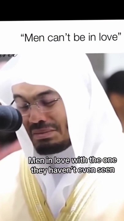 Men in love❤️. Allah