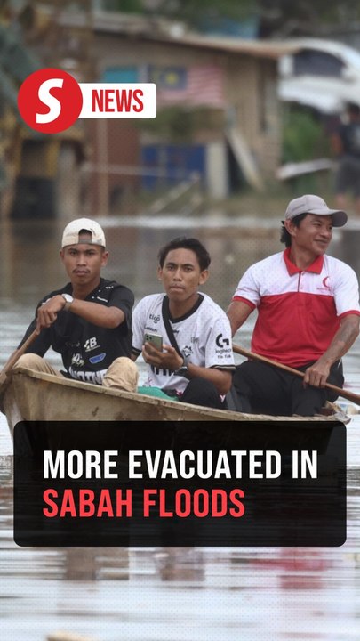 Sabah flood evacuees increase to 4,652 in northern districts
