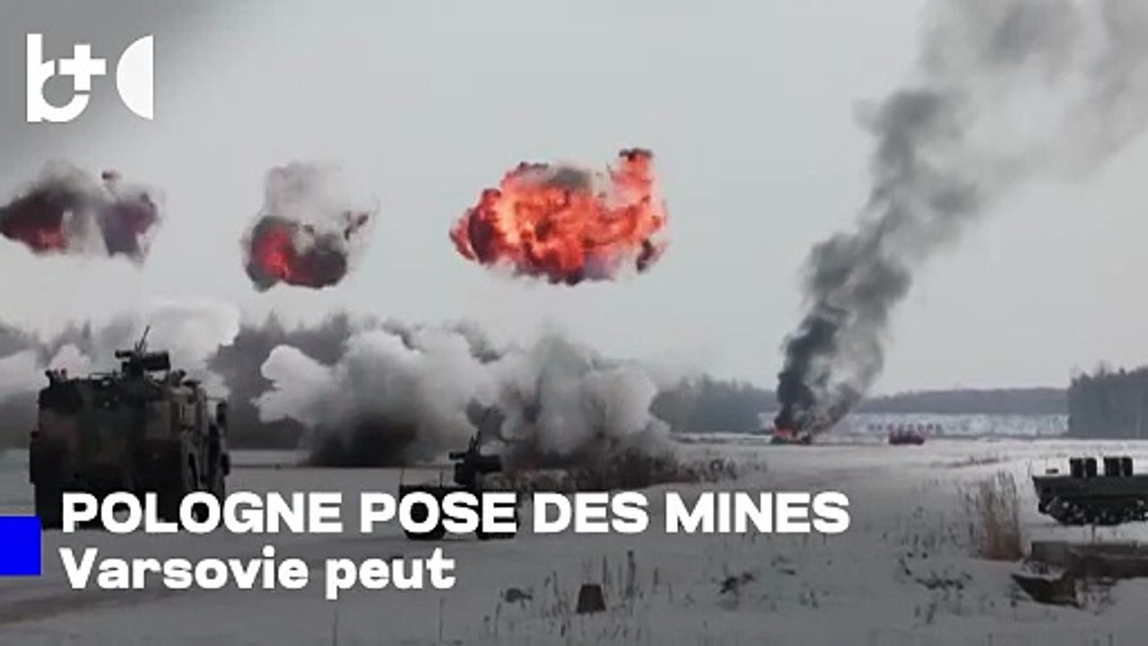Pologne : mines à la frontière, retrait de la Convention d'Ott. — pas mains liées face à la Russie !