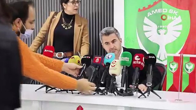 Nahit Eren: Amedspor, suskun kalmayacak | Ajansspor | IHA