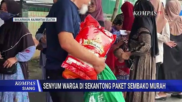 Operasi Pasar Murah di Banjarmasin, Upaya Pemkot saat Harga Minyak hingga Gula Naik