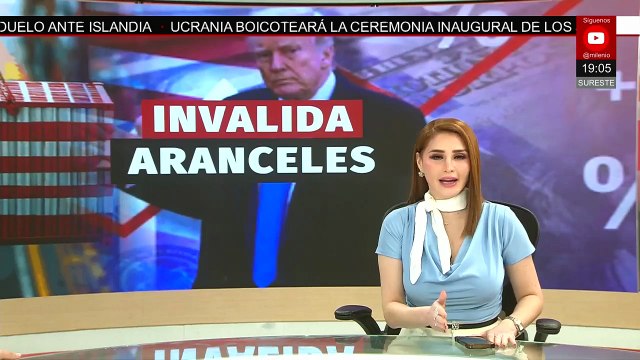 Corte de EU invalida los aranceles Donald Trump | Milenio Noticias, 20 de febrero de 2026