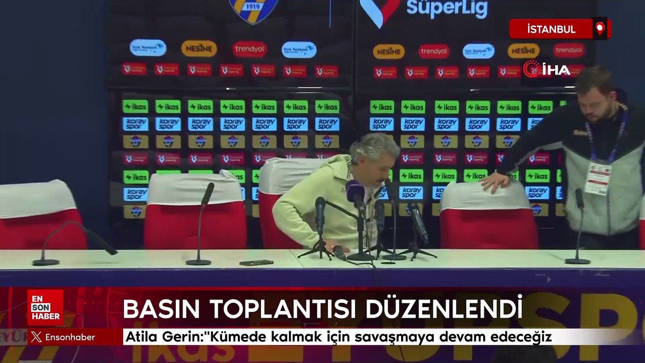 Atila Gerin: Kümede kalmak için savaşmaya devam edeceğiz