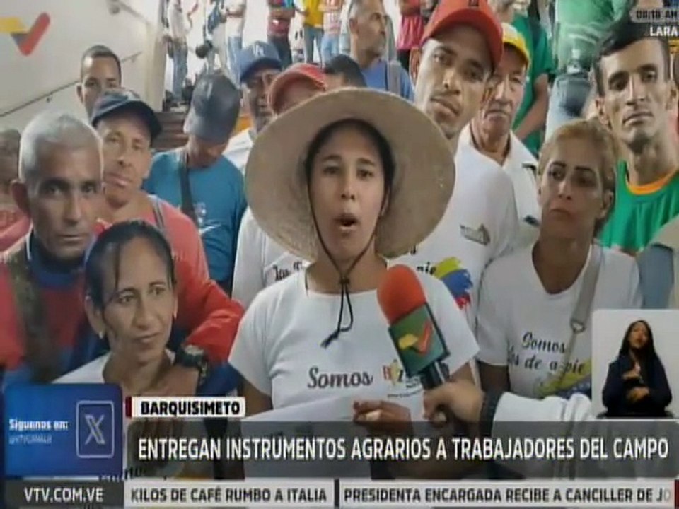Lara | Más de 137 instrumentos agrarios fueron entregados a productores de Barquisimeto