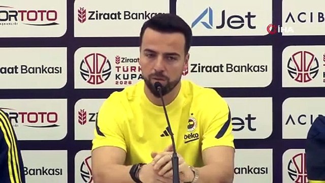 40. Basketbol Erkekler Ziraat Bankası Türkiye Kupası finalinin basın toplantısı yapıldı